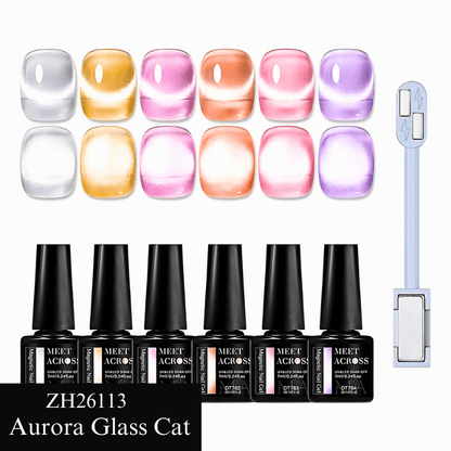 7ml Cat Magnetic Gel Nail Polish Set