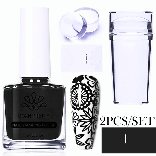 Nail Art Stamping Kit