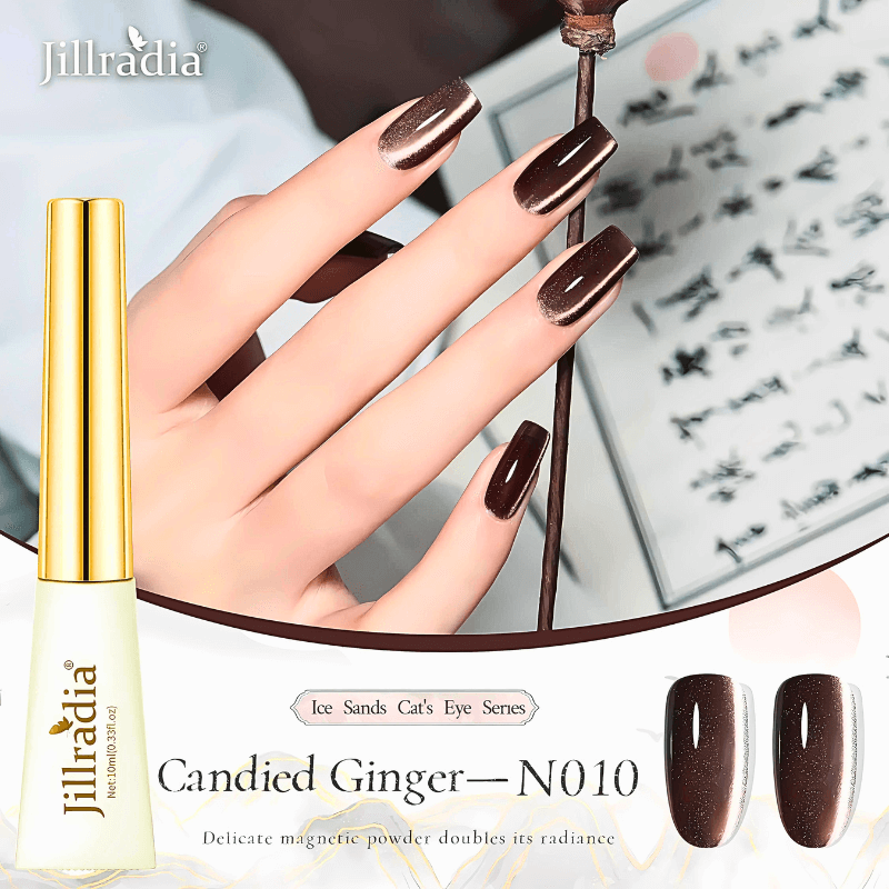 10ml Silver Light Cat Eye Gel Nail Polish