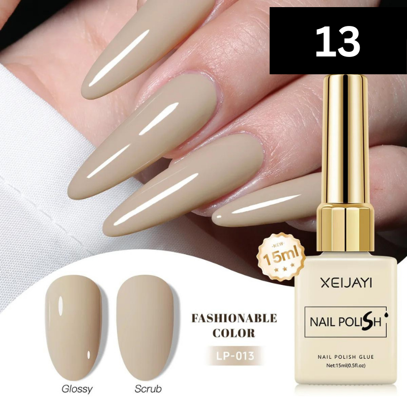 60 Colors Nude Gel Art Nail Polish