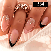 Load image into Gallery viewer, 24Pcs Detachable Press on Full Cover Designer Nails
