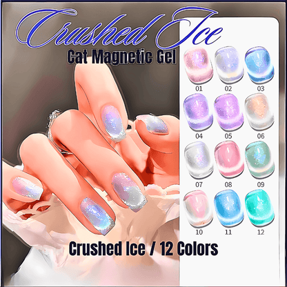 Dopamine Crushed Ice Cats Magnetic Nail Gel Polish