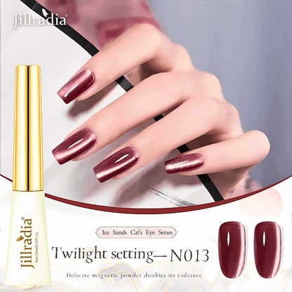 10ml Silver Light Cat Eye Gel Nail Polish