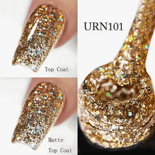 Load image into Gallery viewer, 7.5ML Glitter Sequin Color Gel Nail Polish
