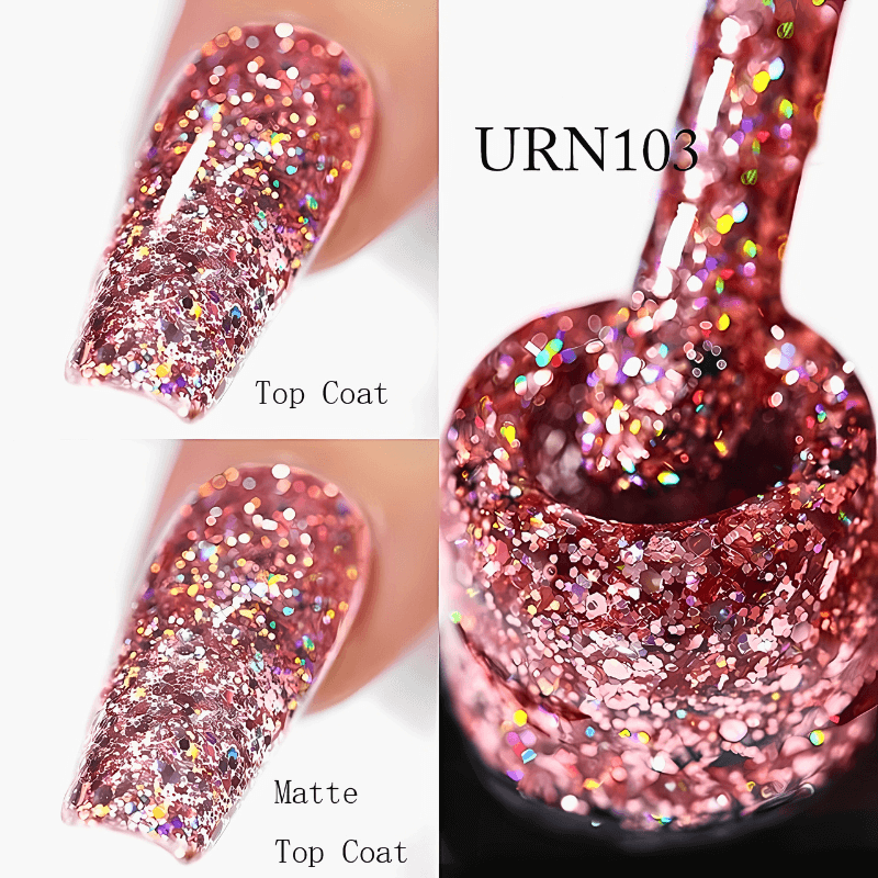 7.5ML Glitter Sequin Color Gel Nail Polish