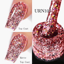 Load image into Gallery viewer, 7.5ML Glitter Sequin Color Gel Nail Polish
