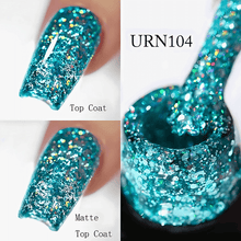 Load image into Gallery viewer, 7.5ML Glitter Sequin Color Gel Nail Polish
