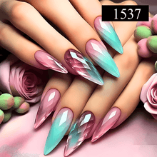 Load image into Gallery viewer, 24Pcs Detachable Press on Full Cover Designer Nails
