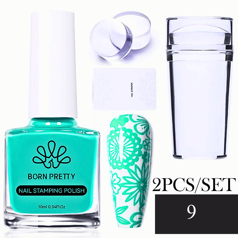 Nail Art Stamping Kit