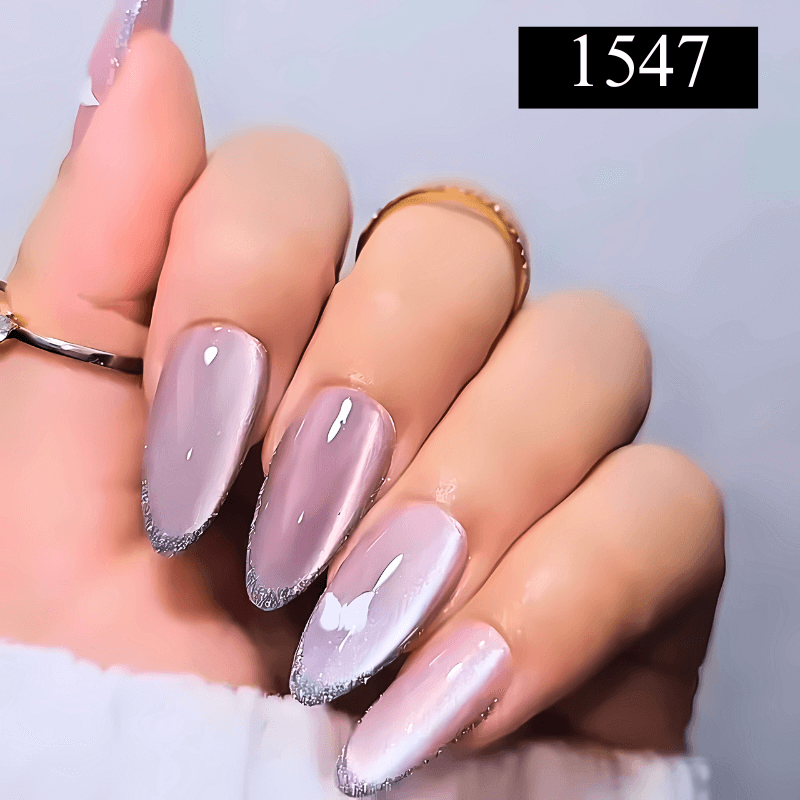 24Pcs Detachable Press on Full Cover Designer Nails