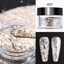 Load image into Gallery viewer, Black Candy Sand Sugar Nail Powder
