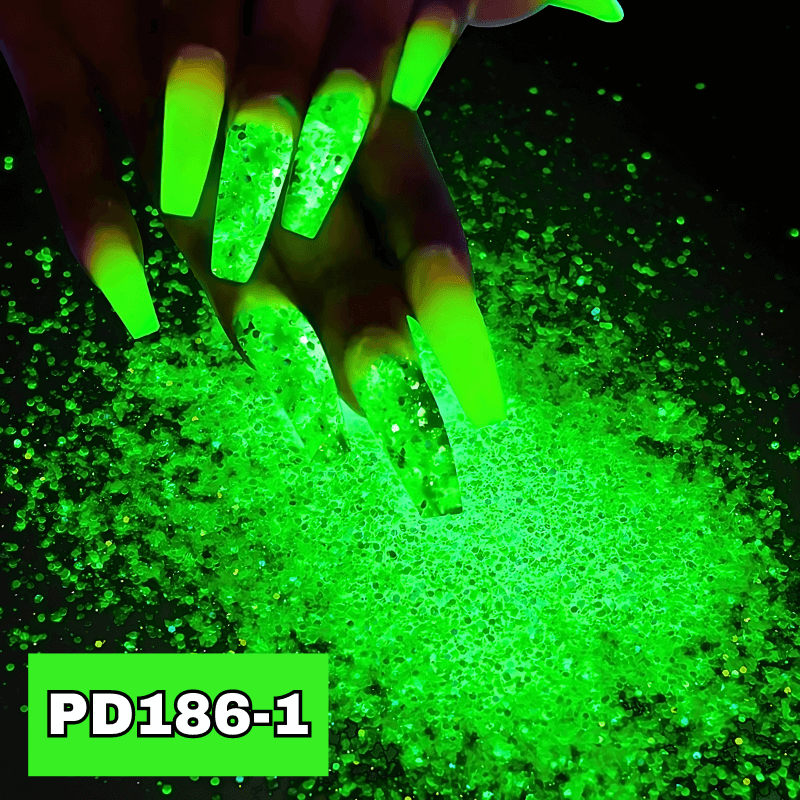 10g Luminous Glow In The Dark Nail Powder