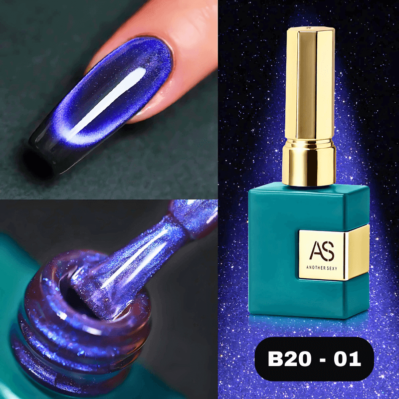 15ml 9D Galaxy Shiny Magnetic Gel Polish