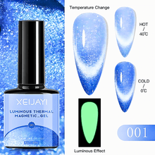 Load image into Gallery viewer, Noctilucent Temperature Changing Gel Nail Polish
