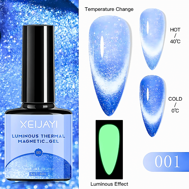 Noctilucent Temperature Changing Gel Nail Polish