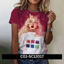 Load image into Gallery viewer, Women&#39;s Cartoon Characters Print T-Shirt
