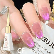 Load image into Gallery viewer, Reflective Glitter Magnetic Cat Eye Gel Polish
