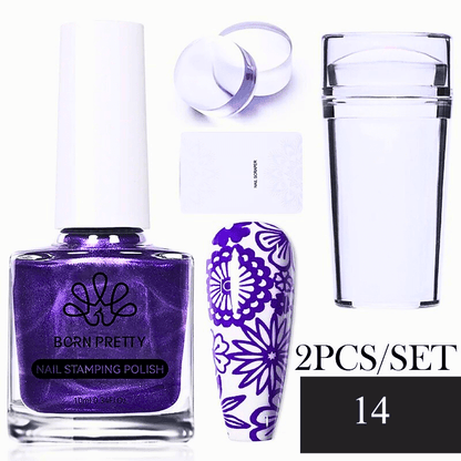 Nail Art Stamping Kit