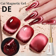 Load image into Gallery viewer, Reflective Glitter Magnetic Cat Eye Gel Polish
