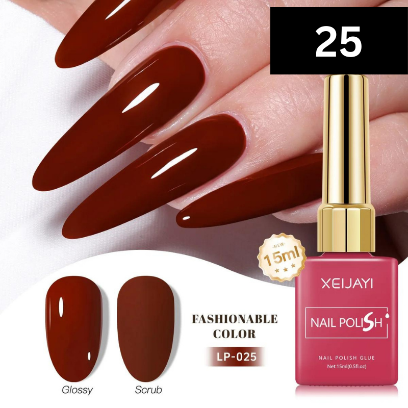 60 Colors Nude Gel Art Nail Polish