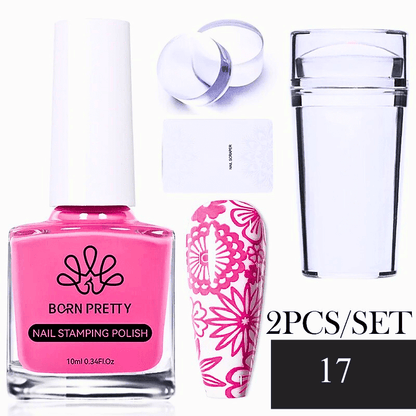 Nail Art Stamping Kit