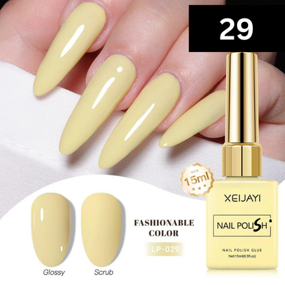 60 Colors Nude Gel Art Nail Polish