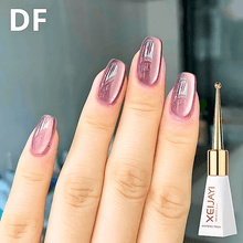 Load image into Gallery viewer, Reflective Glitter Magnetic Cat Eye Gel Polish
