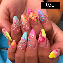 Load image into Gallery viewer, 24Pcs Detachable Press on Full Cover Designer Nails
