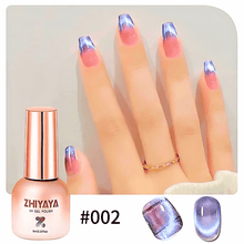 Load image into Gallery viewer, 8ml  Dynamic Rainbow Reflective Magnetic Gel Nail Polish
