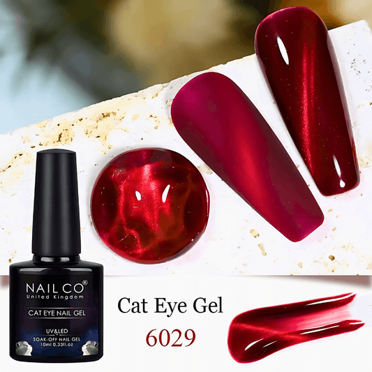 Transparent Crystal Cat Eye Magnetic Gel Polish