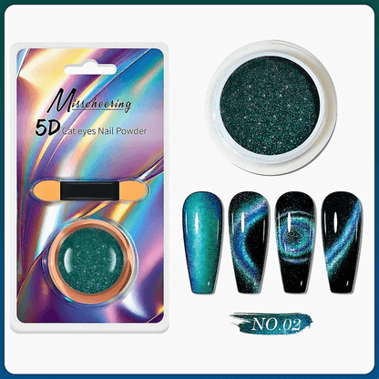 5D Magic Mirror Effect Cat Eye Powder