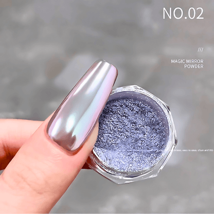 Silk Moonlight Metallic Chrome Mirror Powder