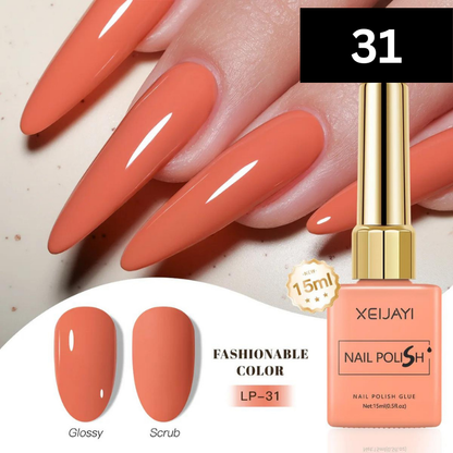 60 Colors Nude Gel Art Nail Polish