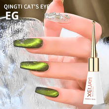 Load image into Gallery viewer, Reflective Glitter Magnetic Cat Eye Gel Polish
