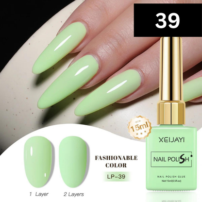 60 Colors Nude Gel Art Nail Polish