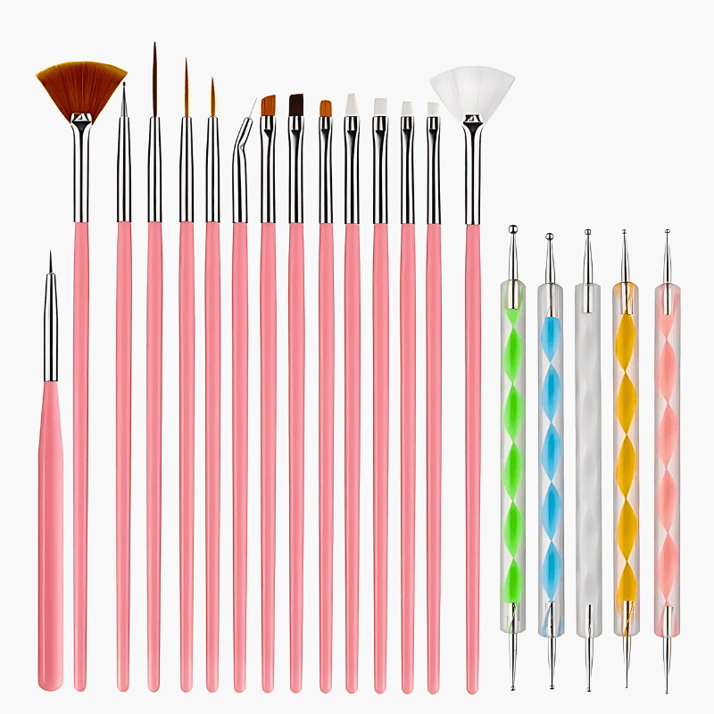 Precision Made Nail Art Brush Set