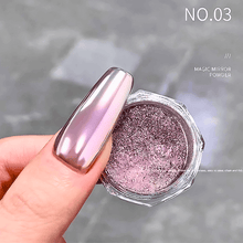 Load image into Gallery viewer, Silk Moonlight Metallic Chrome Mirror Powder
