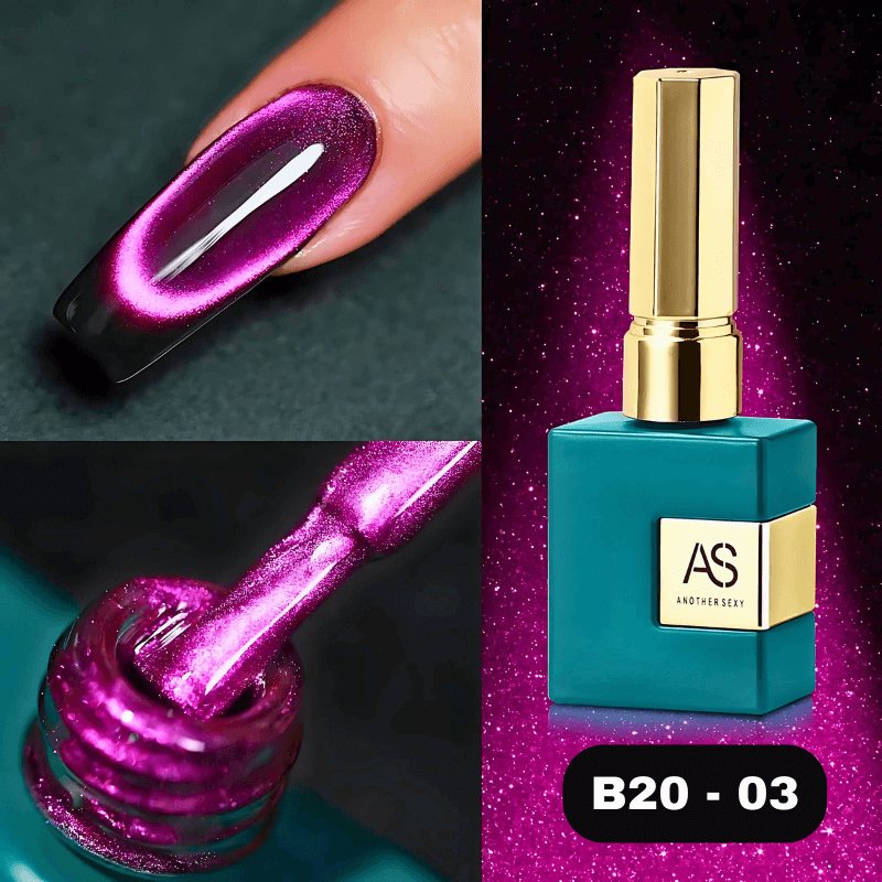 15ml 9D Galaxy Shiny Magnetic Gel Polish