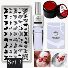 Load image into Gallery viewer, Nail Art Stamping Kit
