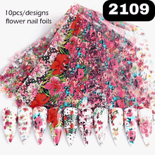 Load image into Gallery viewer, 10pcs Camouflage Stickers for Nails
