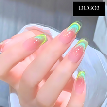 Load image into Gallery viewer, Rainbow Crystal Candy (Extreme Flash) Double Light Cat Eye Nail Polish
