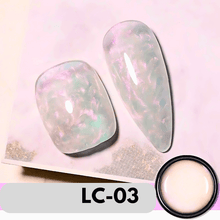 Load image into Gallery viewer, Aurora Pearl Thread Shell Nail Gel Polish
