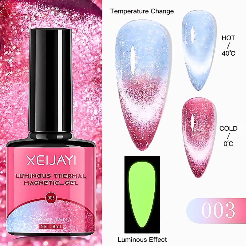 Noctilucent Temperature Changing Gel Nail Polish