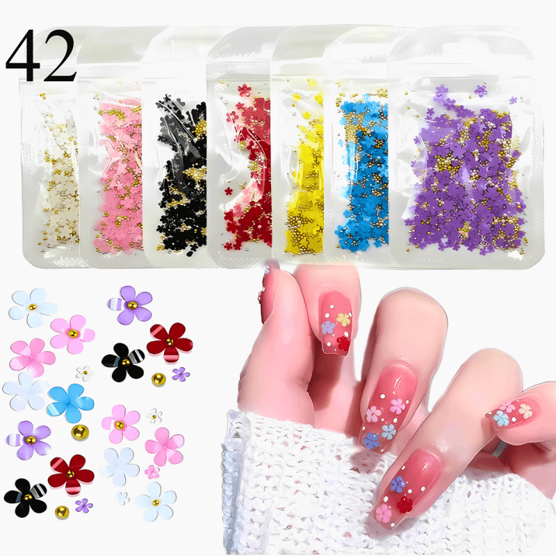 2800pcs Luxury Diamond, Rhinestone, Crystal Nail Art Decorations