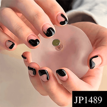 Load image into Gallery viewer, 24Pcs Long Square Head Designer Acrylic Nail Tips
