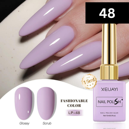 60 Colors Nude Gel Art Nail Polish