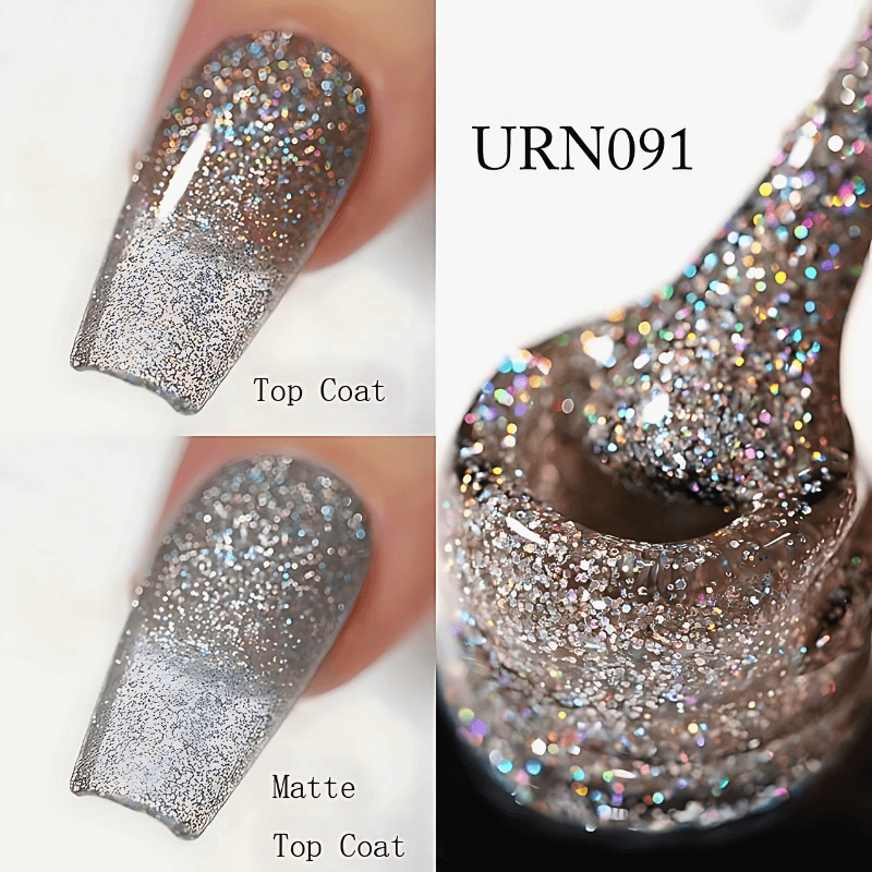 7.5ML Glitter Sequin Color Gel Nail Polish