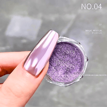 Load image into Gallery viewer, Silk Moonlight Metallic Chrome Mirror Powder
