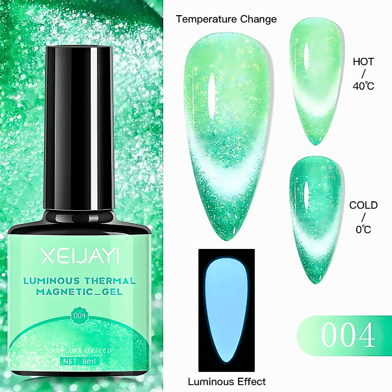 Noctilucent Temperature Changing Gel Nail Polish