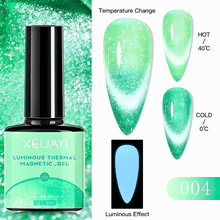 Load image into Gallery viewer, Noctilucent Temperature Changing Gel Nail Polish
